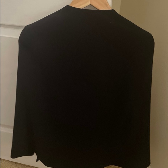 ZARA OFF CAPE KIMONO BLAZER JACKET COAT WITH SLITS - Picture 3 of 4